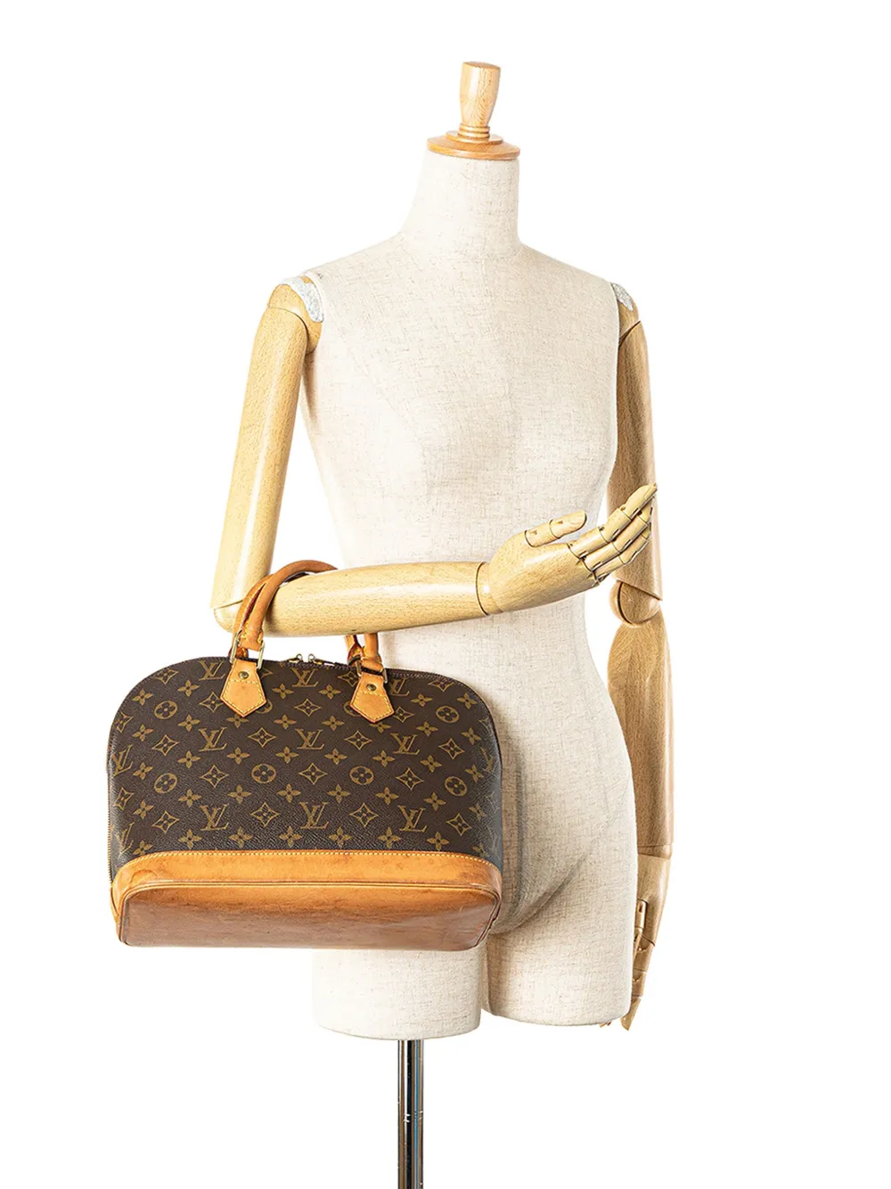 Louis Vuitton Pre-Owned 2000 Monogram Alma PM handtas - Bruin