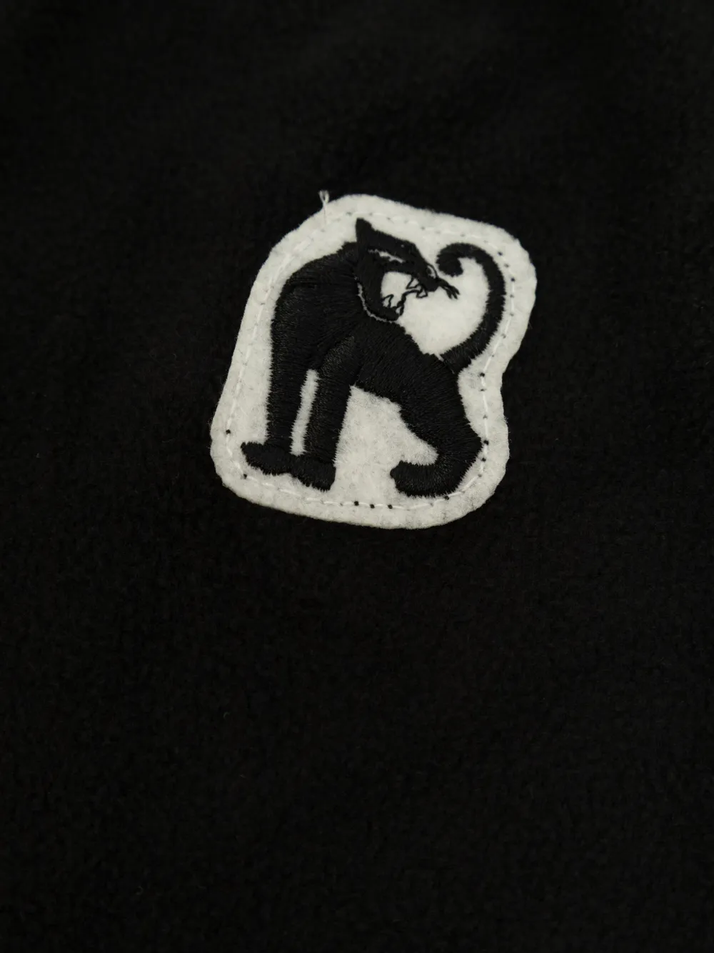 Mini Rodini Fleece trainingsbroek Zwart
