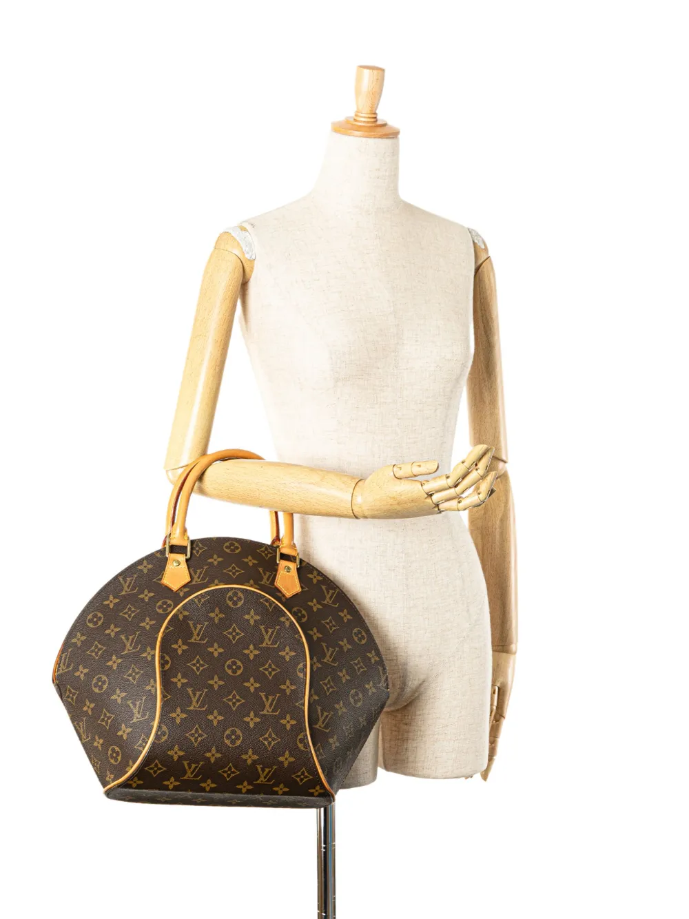 Louis Vuitton Pre-Owned 2001 Monogram Ellipse MM handtas - Bruin