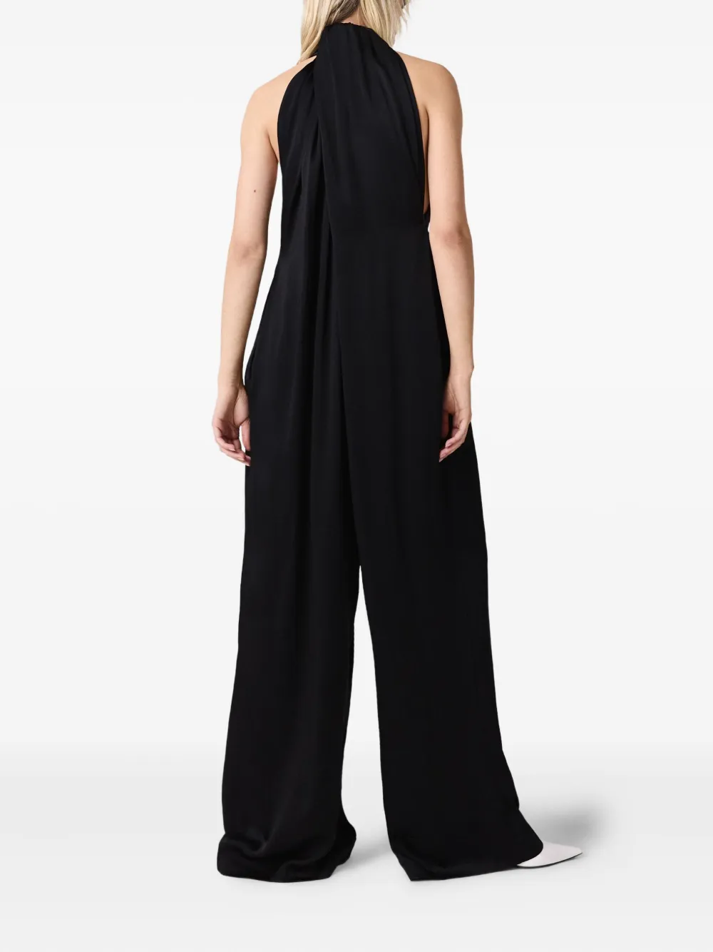 Stella McCartney Jumpsuit met halternek Zwart