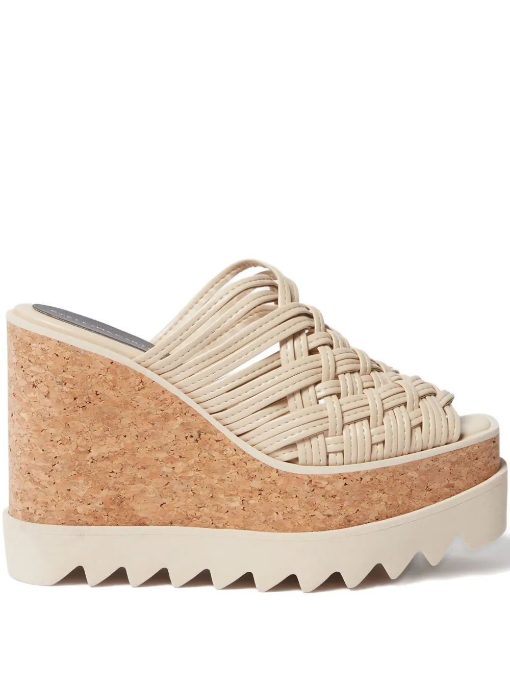 Stella McCartney 105mm Sneakelyse platform mules Neutrals
