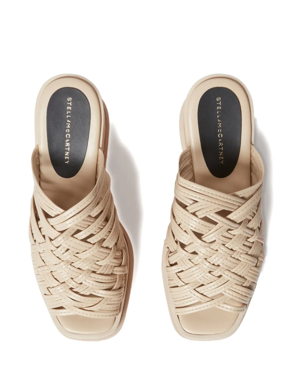 Stella McCartney 105mm Sneakelyse platform mules Neutrals