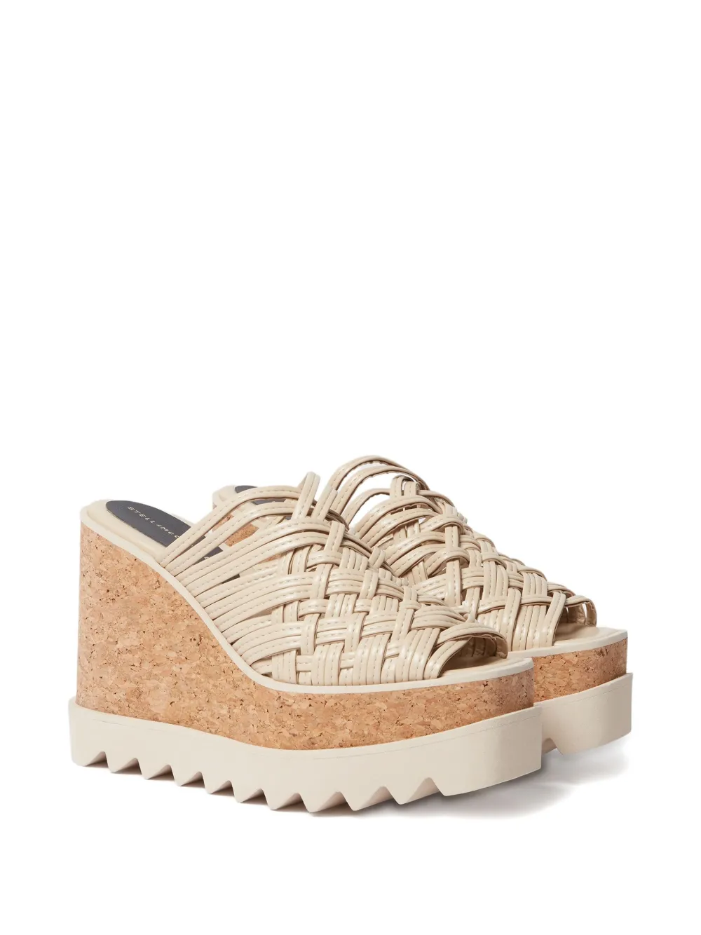 Stella McCartney 105mm Sneakelyse platform mules Neutrals