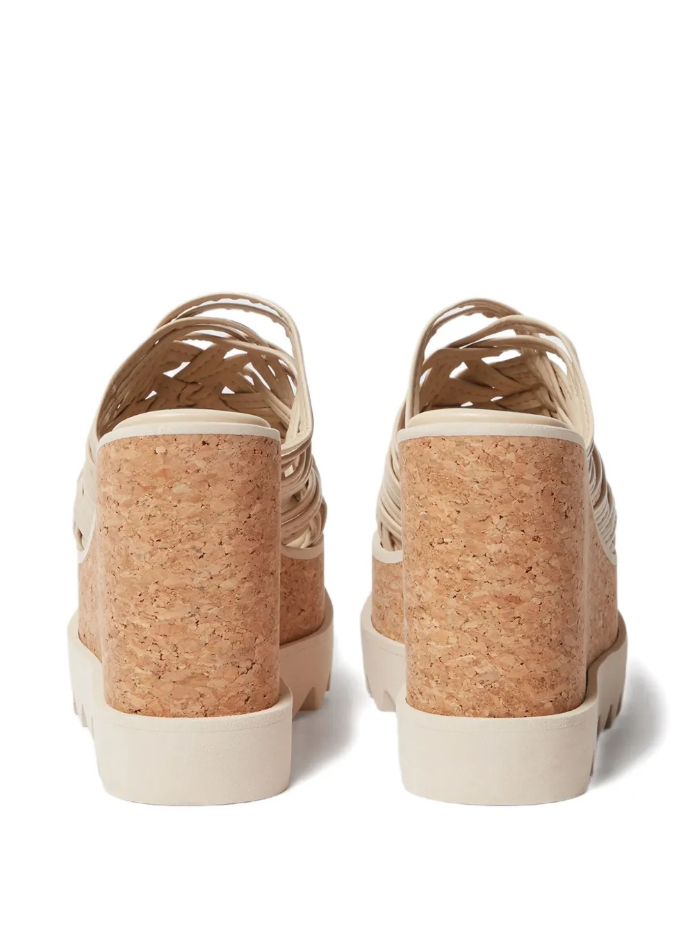 Stella McCartney 105mm Sneakelyse platform mules Neutrals