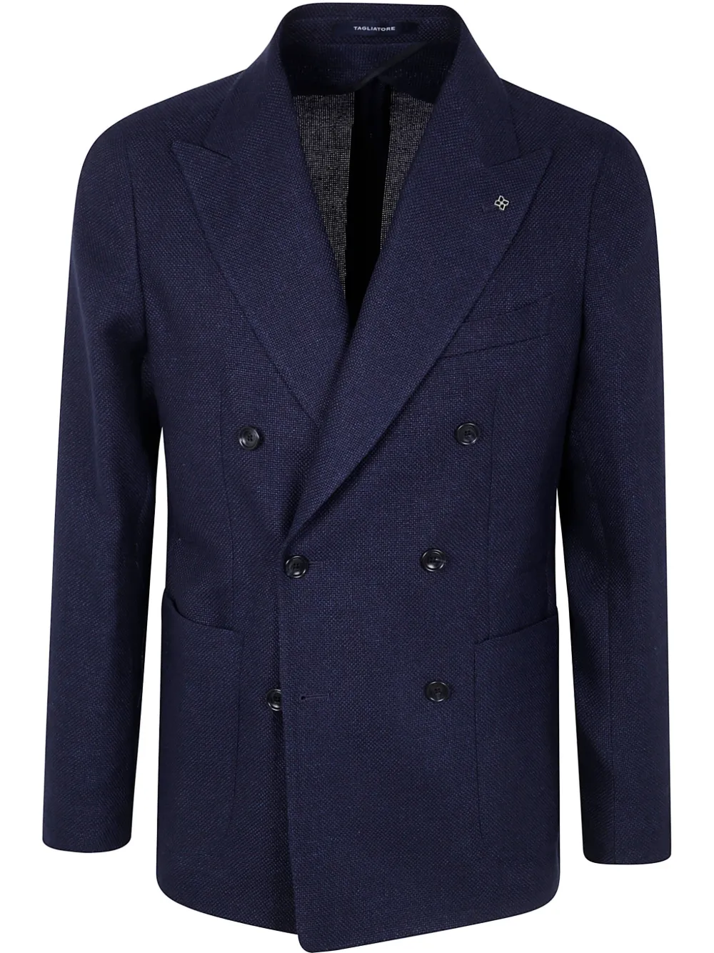 Tagliatore Blazer met dubbele rij knopen Blauw