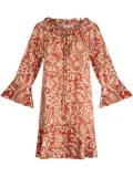 LIU JO printed twill dress - Orange