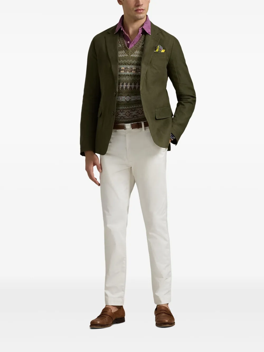 Polo Ralph Lauren New England chino Wit