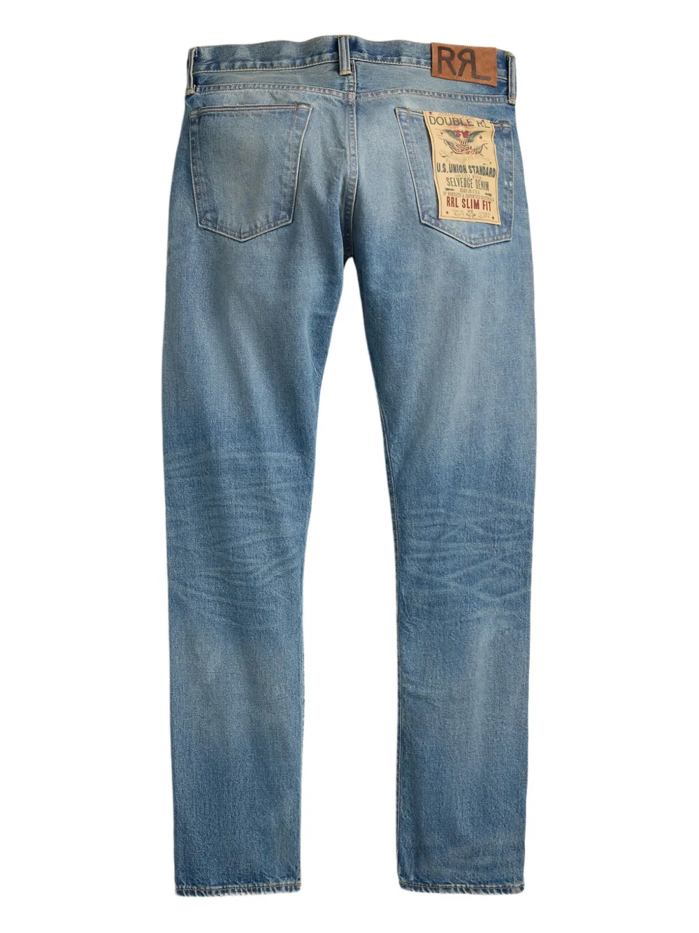 Ralph Lauren RRL Claremont slim-fit jeans Blauw