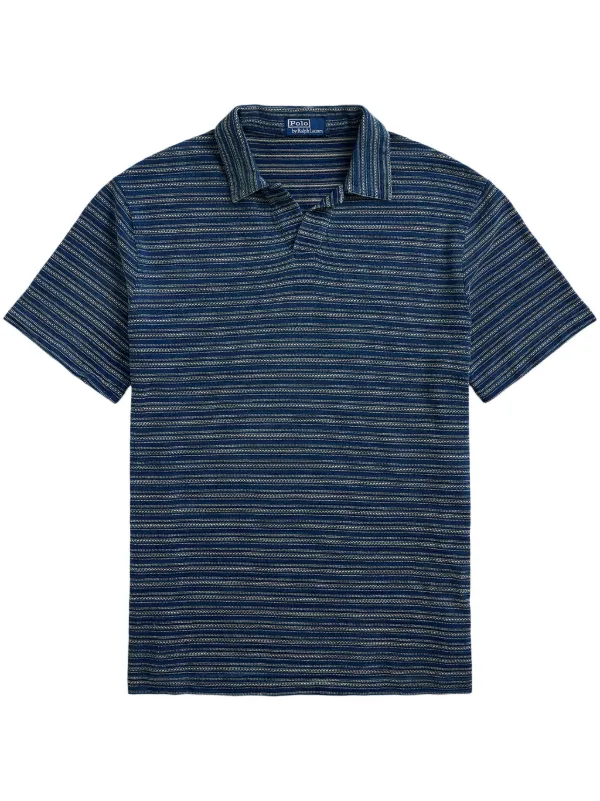 Polo Ralph Lauren ストライプ ポロシャツ | ブルー | FARFETCH JP