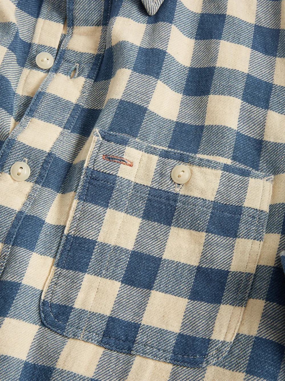 Ralph Lauren RRL Farrel blouse Blauw