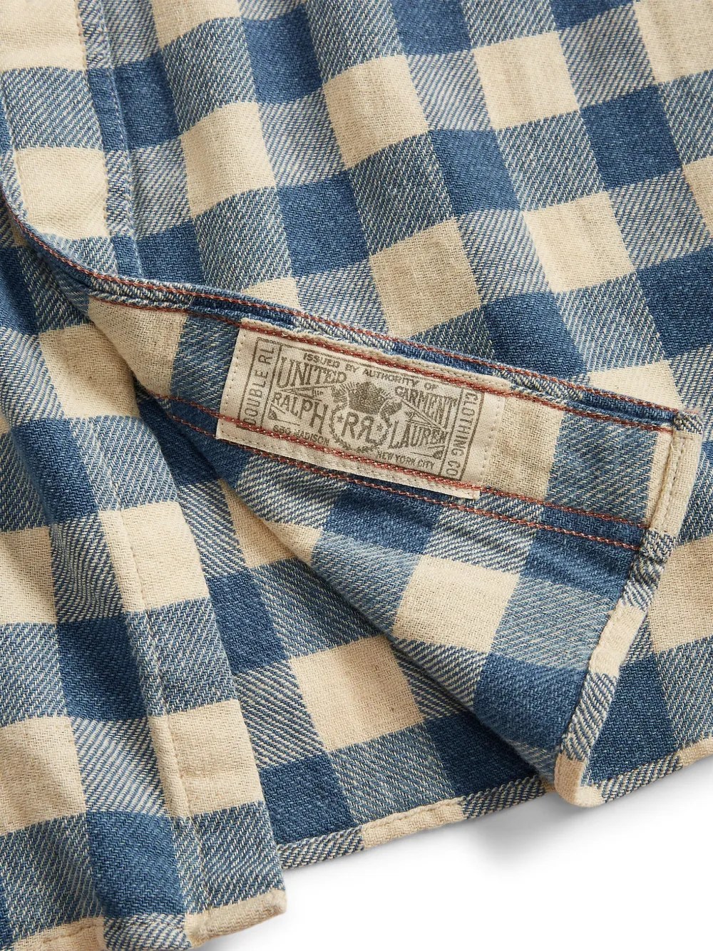 Ralph Lauren RRL Farrel blouse Blauw