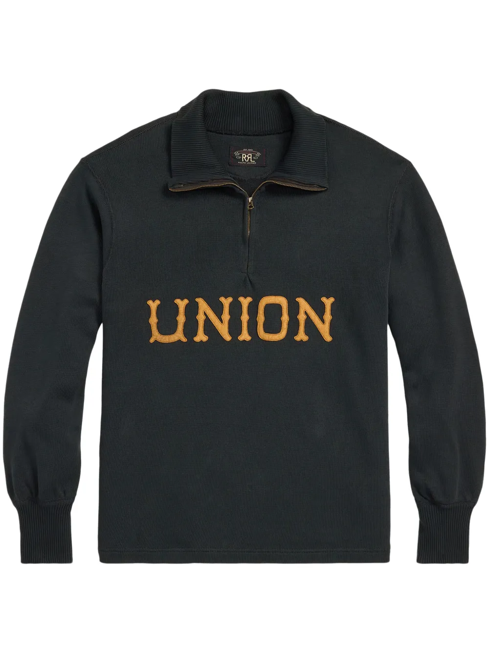 Ralph Lauren RRL union-appliqué sweater | Grey | Image 1