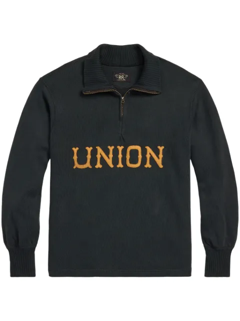 Ralph Lauren RRL union-appliqué sweater