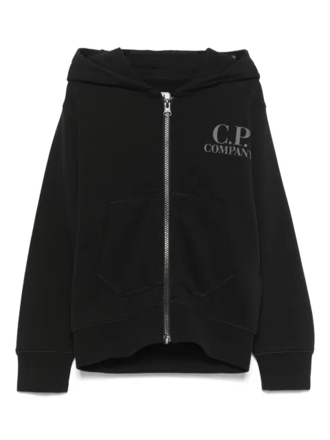 C.P. Company Kids Hoodie met goggle-detail