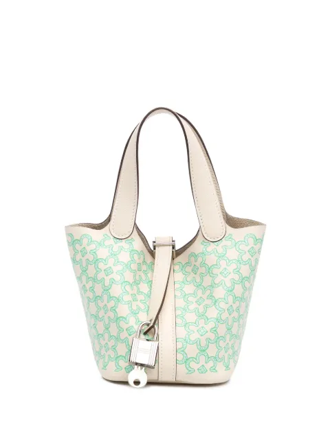 Hermès Pre-Owned sac à main Swift Lucky Daisy Picotin Lock 14 (2022)