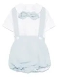 AMAYA linen shorts set - Blue