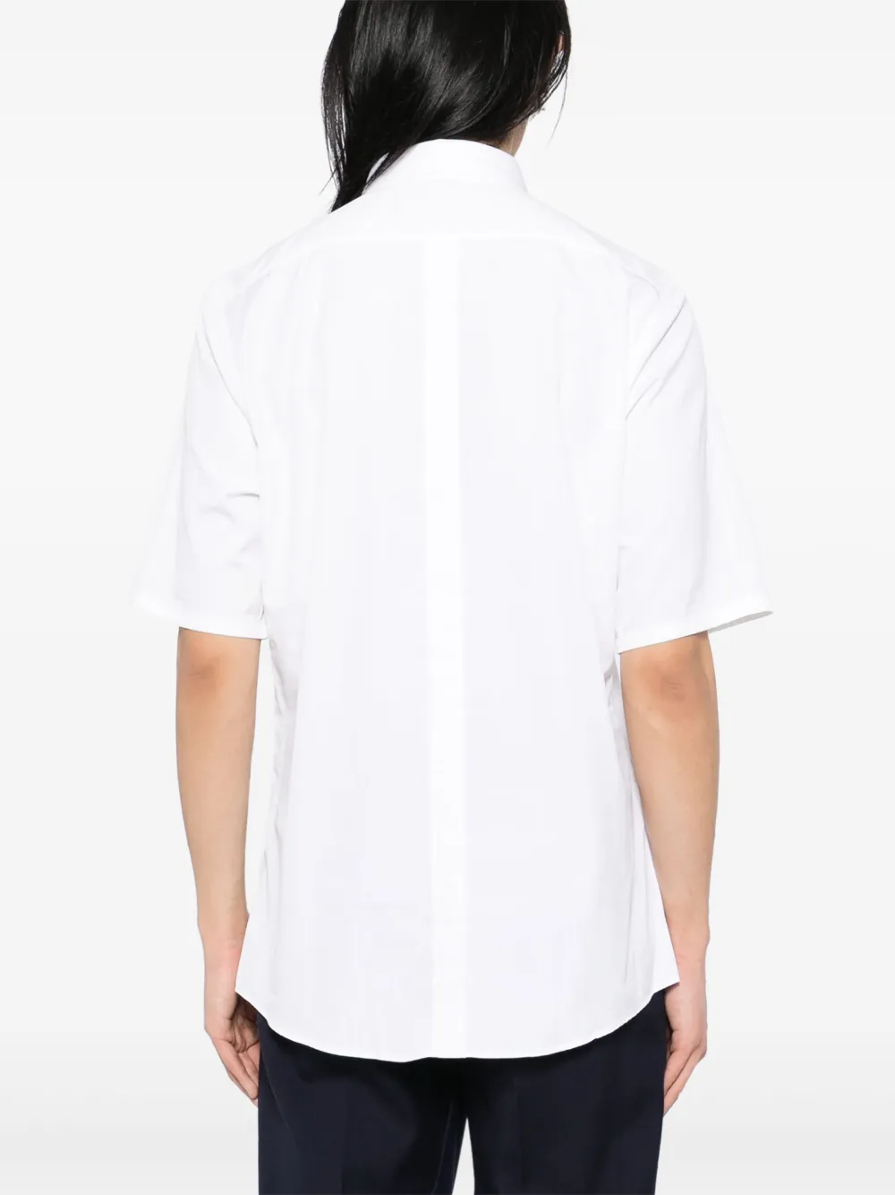 Gucci Overhemd met geborduurd logo Wit
