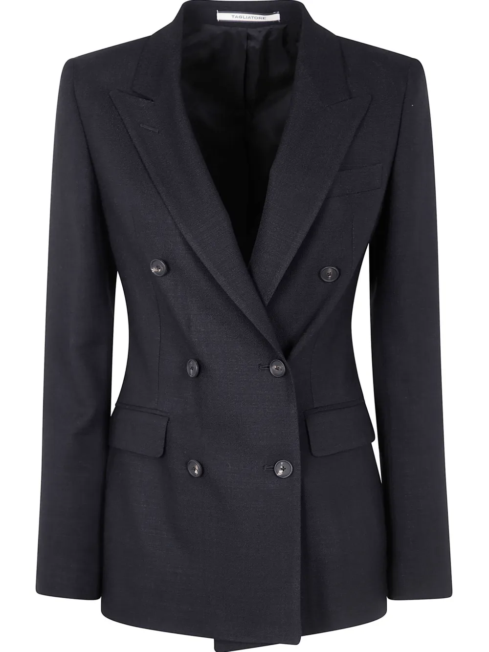 Tagliatore Blazer met dubbele rij knopen Zwart