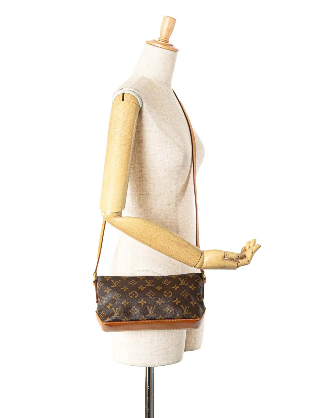 Louis Vuitton Pre-Owned 2001 Monogram Trotteur crossbody bag - Bruin