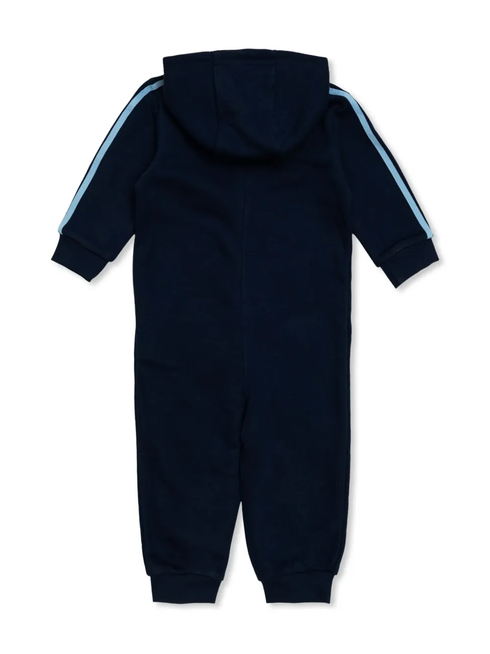 adidas Kids logo-embroidered jumpsuit - Blauw