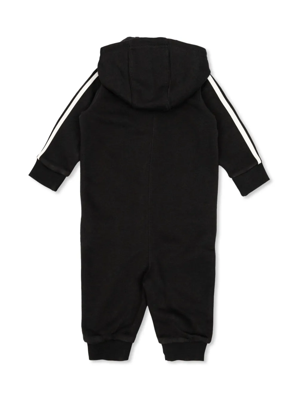 adidas Kids logo-embroidered jumpsuit - Zwart