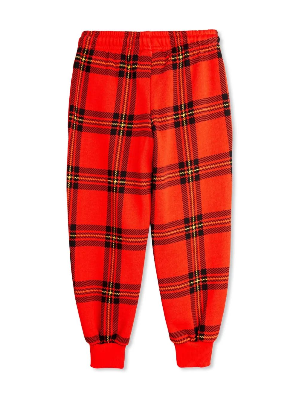 Mini Rodini check-pattern trousers - Rood