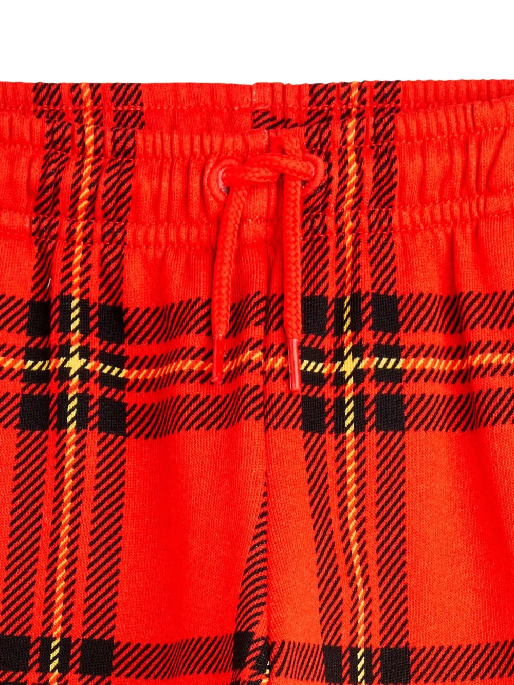 Mini Rodini Geruite broek Rood