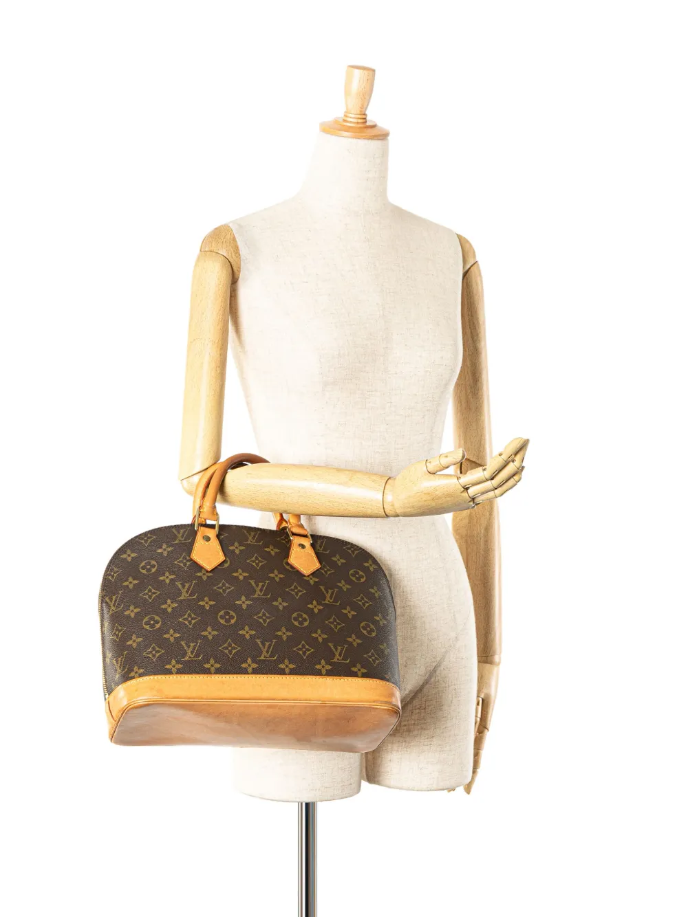 Louis Vuitton Pre-Owned 1997 Monogram Alma PM handtas - Bruin