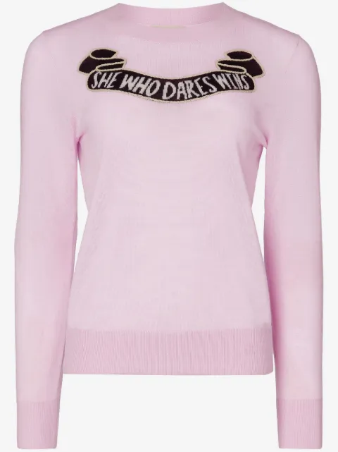 Temperley London She Who Dares Win jumper