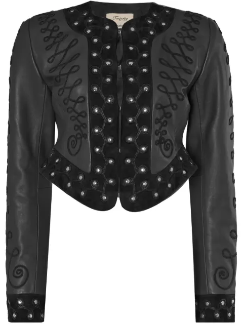 Temperley London Pablo leather jacket