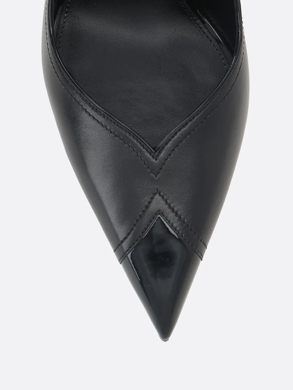 Ferragamo Egna 70 Leather Slingback Pumps In Black