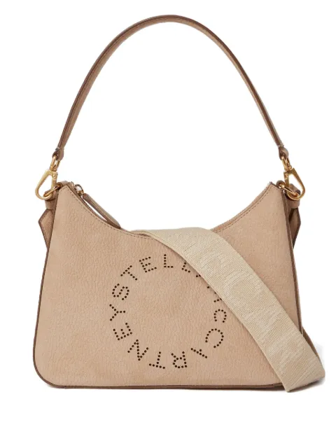 Stella McCartney logo-perforated shoulder bag