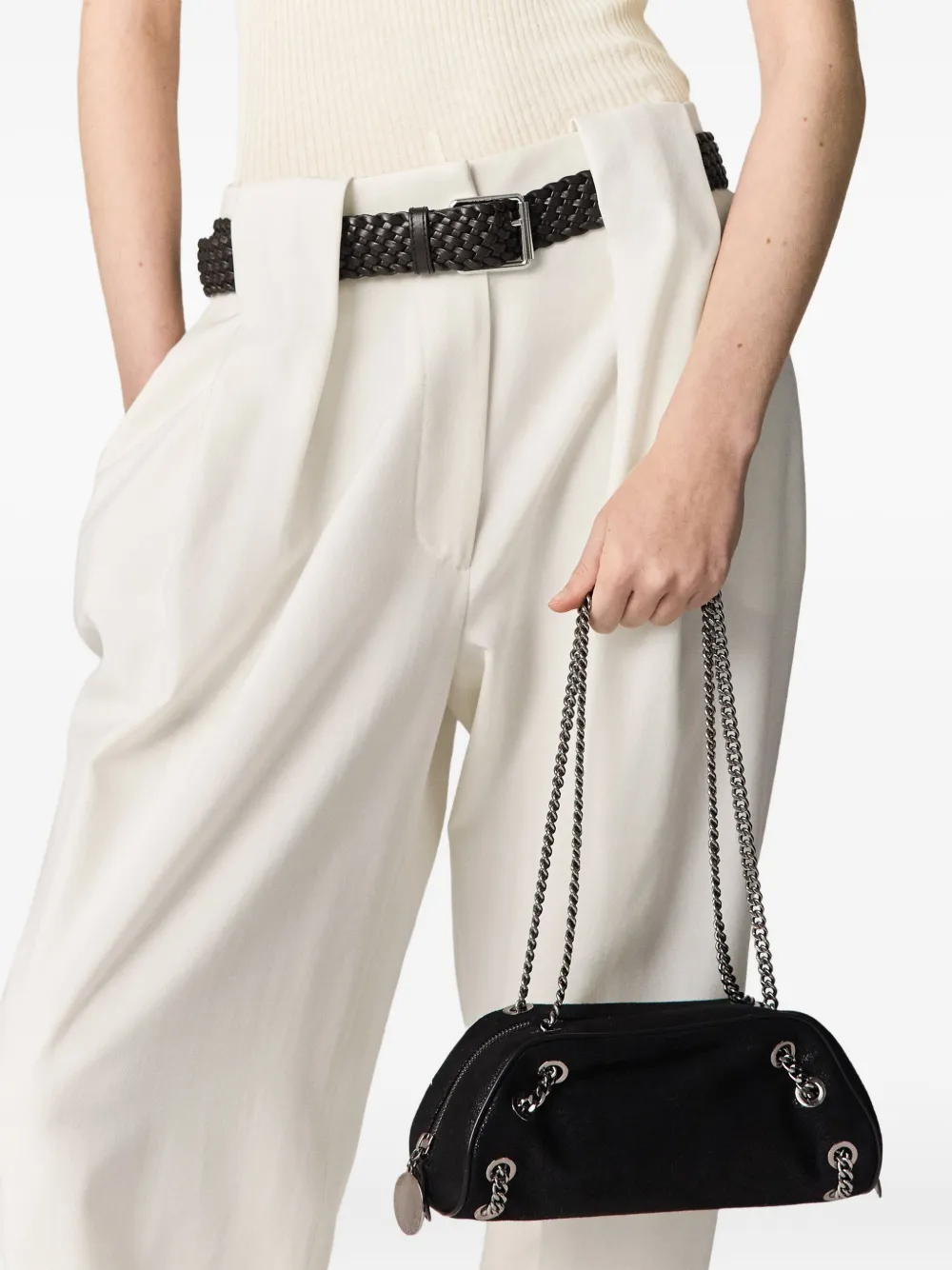 Shop Stella Mccartney Wool Trousers
