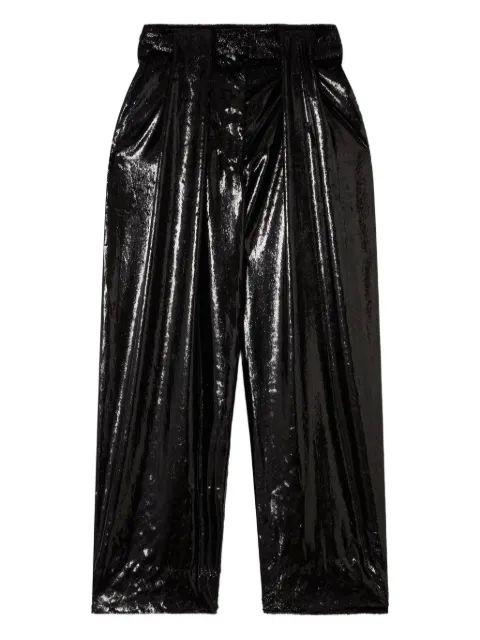 Stella McCartney high-shine trousers
