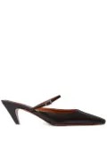 Stella McCartney 90mm square-toe mules - Black