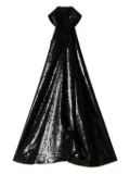 Stella McCartney halterneck velvet top - Black