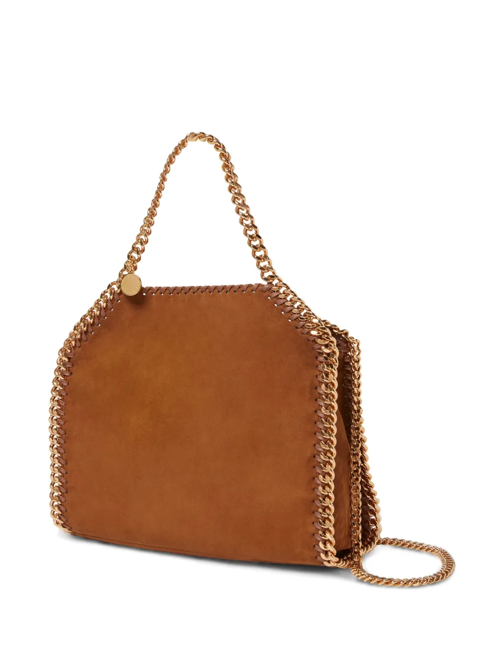 Stella McCartney Shopper met logo Bruin