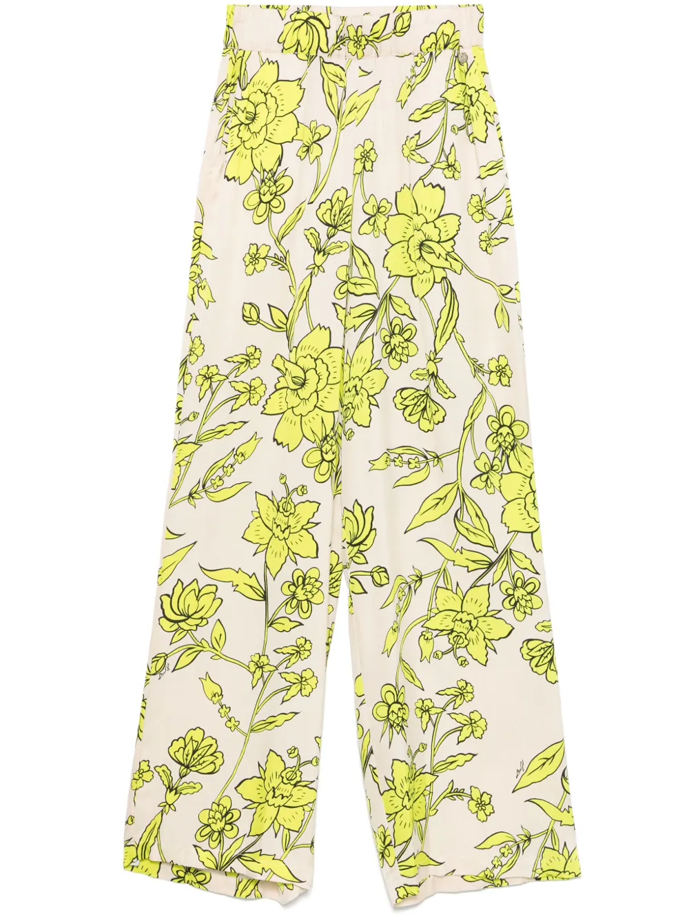 LIU JO Satijnen broek Beige
