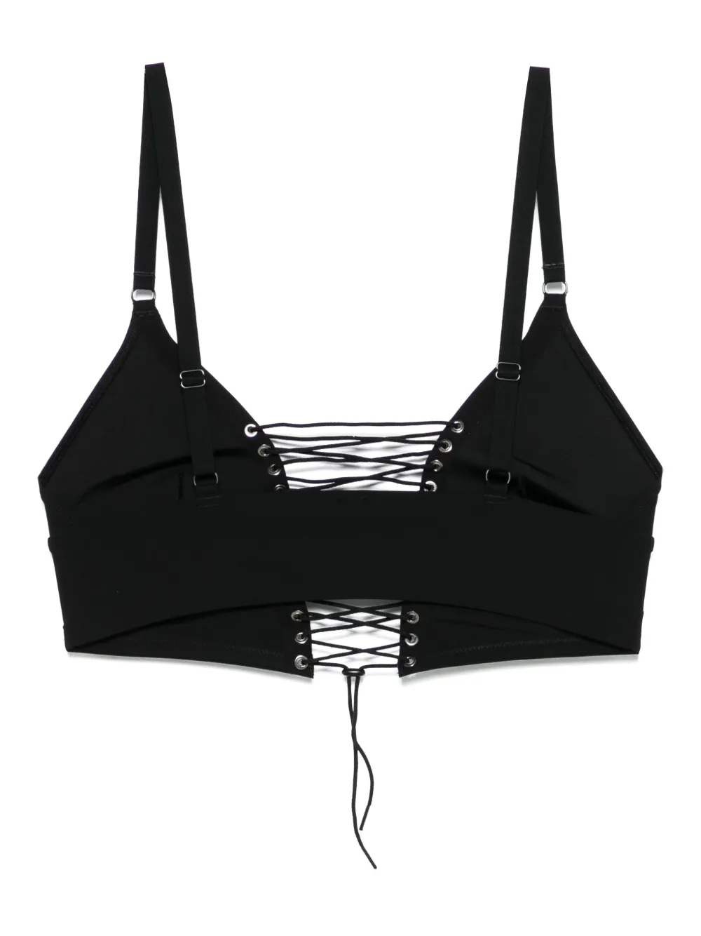 Maison Close Bustier triangel bh - Zwart