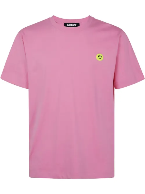 BARROW t-shirt Iconic Smile - Rose - BARROW - Modalova