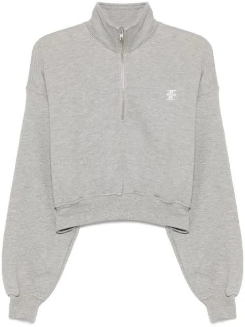 ETERNE sudadera corta con medio cierre
