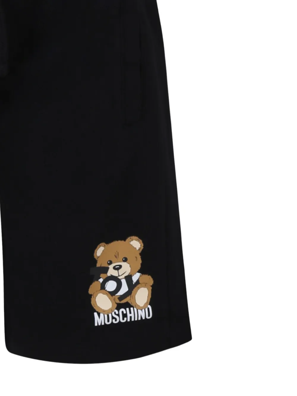 Moschino Kids Shorts Zwart