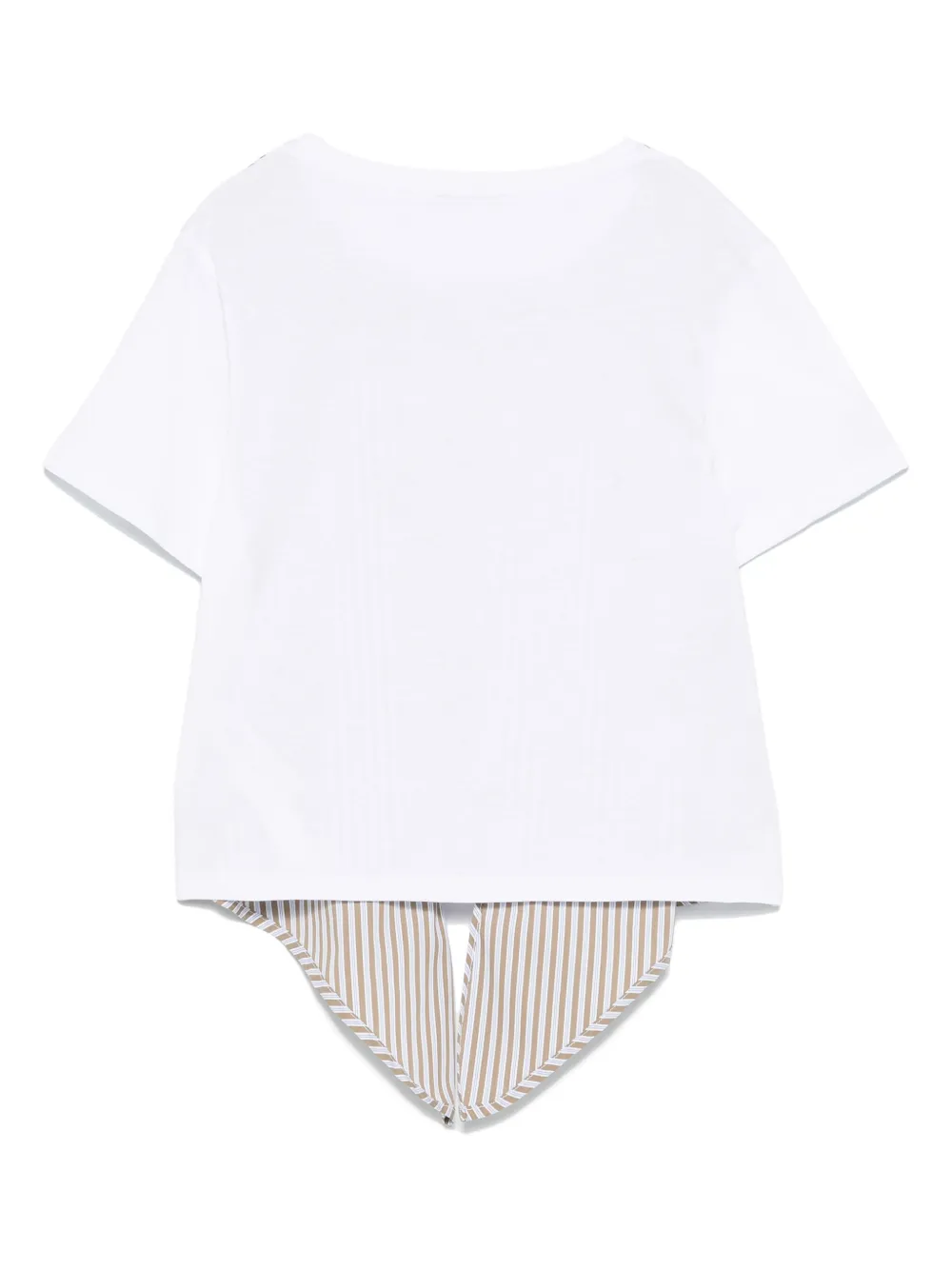 LIU JO striped T-shirt - Wit