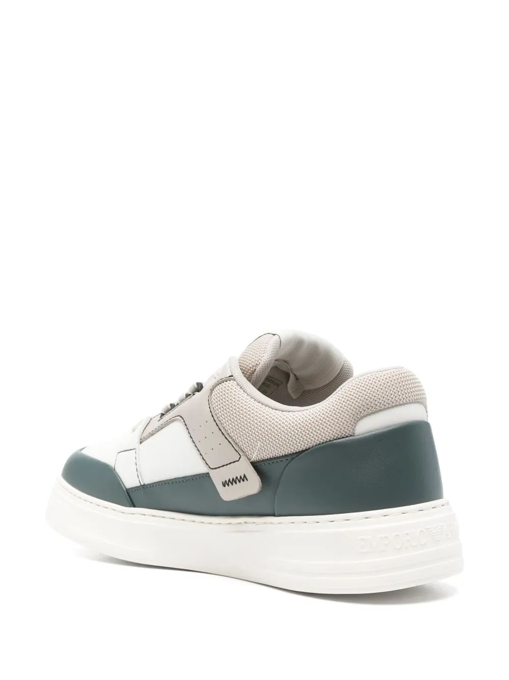 Emporio Armani colourblock sneakers Neutrals