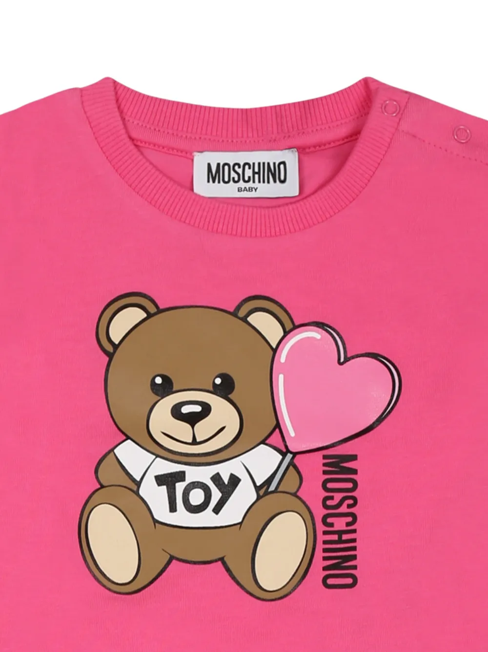 Moschino Kids Rok met logoprint Roze