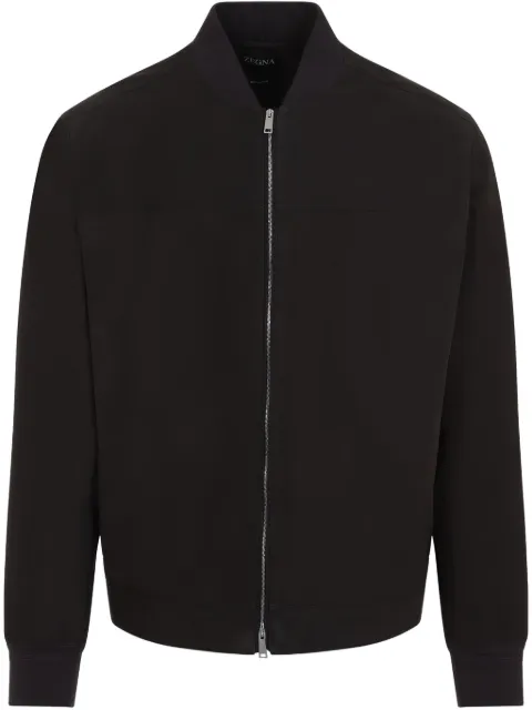 Zegna leather jacket