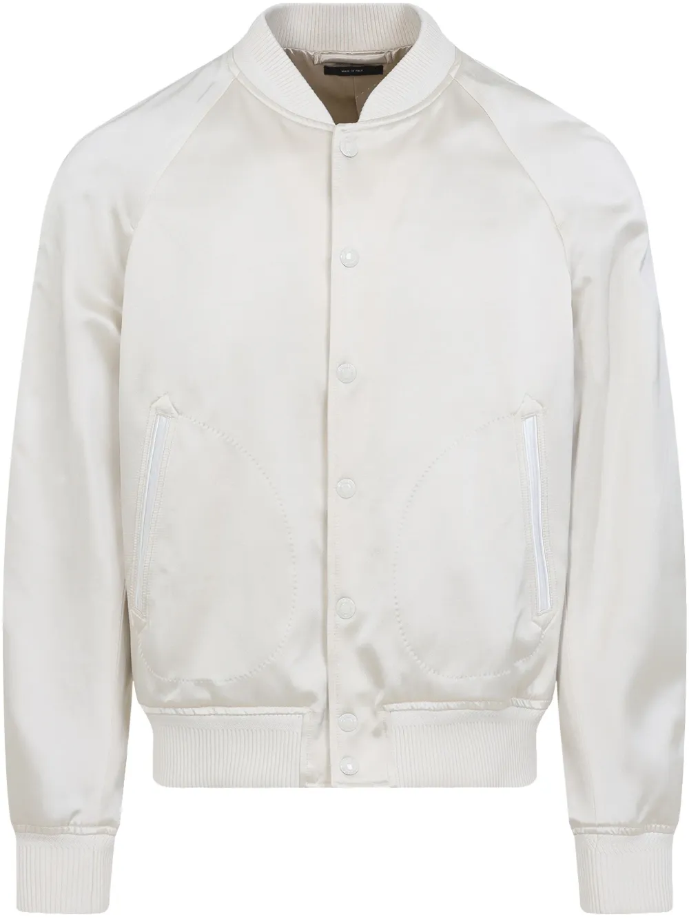 TOM FORD Satijnen bomberjack Beige