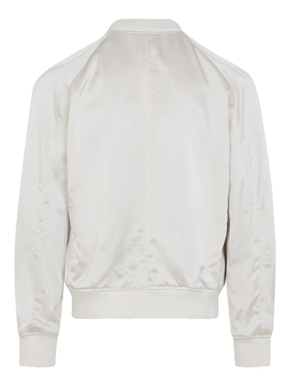 TOM FORD satin bomber jacket - Beige