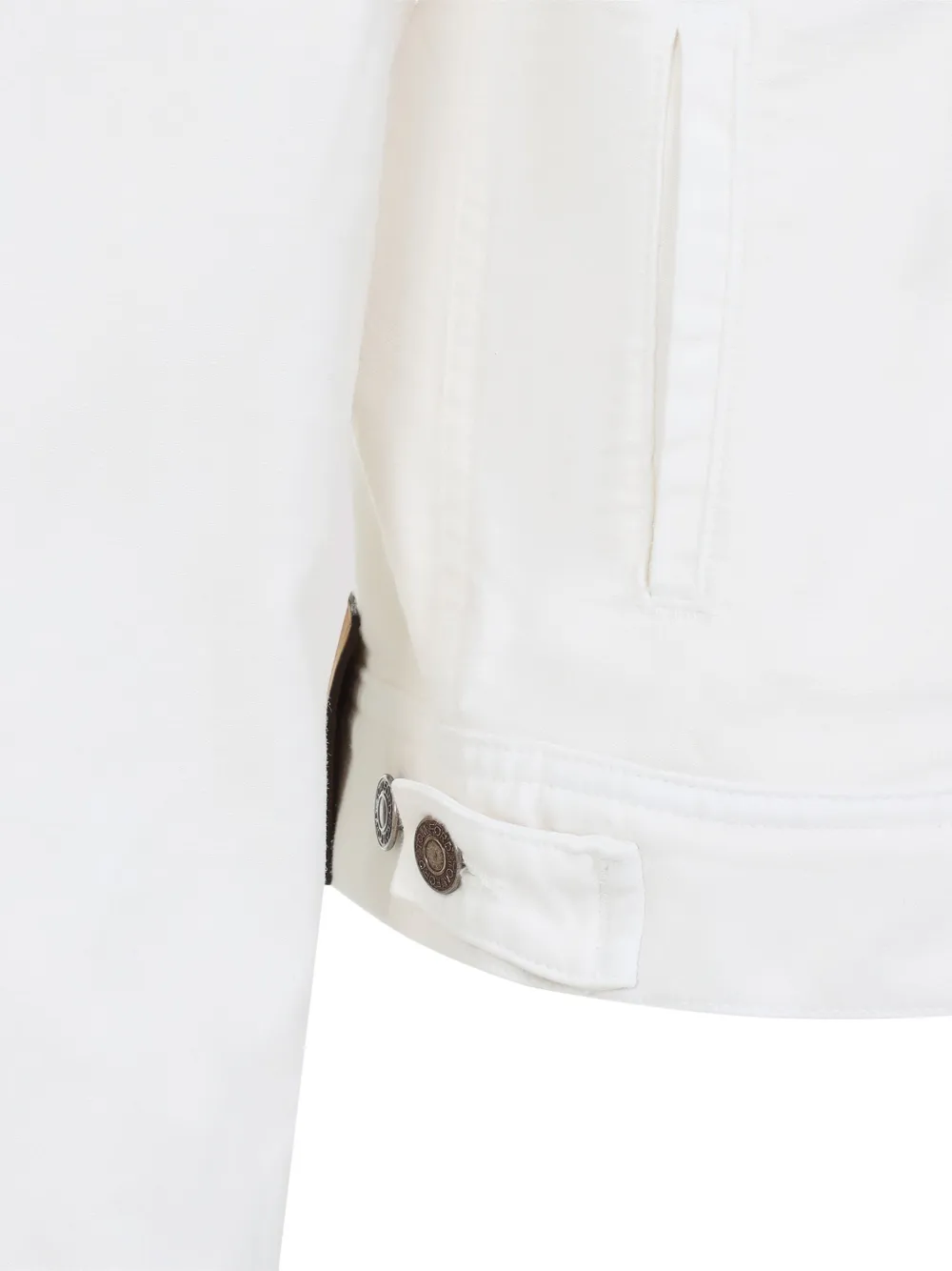 TOM FORD Katoenen jack Wit