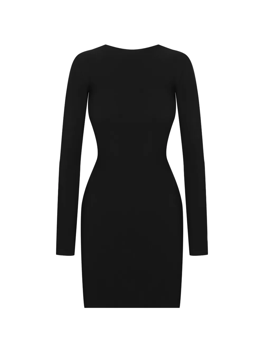 Maison Close Abito corto con schiena scoperta - Nero